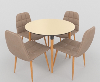 Nordic Style Leisure Table And Chair-ID:738257337