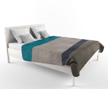 Modern Double Bed-ID:184026732