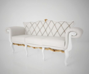 European Style Three-seat Sofa-ID:473962533