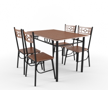 Modern Dining Table And Chairs-ID:117274527