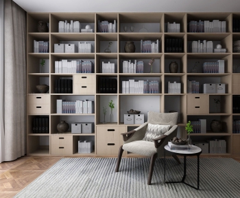 Modern Nordic Style Bookcase-ID:686805675
