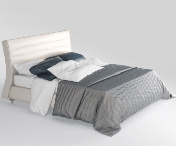 Modern Double Bed-ID:711537464