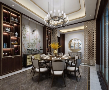 New Chinese Style Dining Room-ID:188501314
