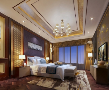 Southeast Asian Style Bedroom-ID:159601514