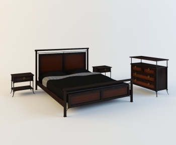 Modern Double Bed-ID:513372722