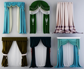Modern European Style The Curtain-ID:980384664