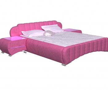 Modern Double Bed-ID:722546162