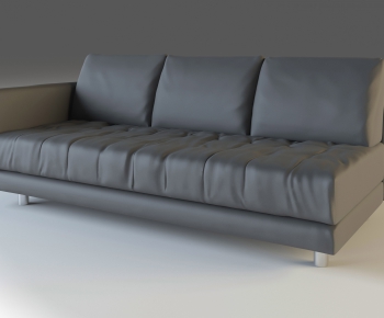 Modern Three-seat Sofa-ID:362628489