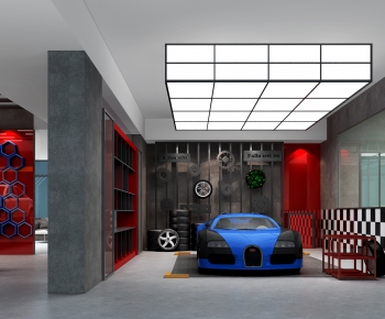 Industrial Style Automobile 4S Shop-ID:879032872