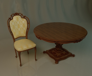 European Style Leisure Table And Chair-ID:633571699