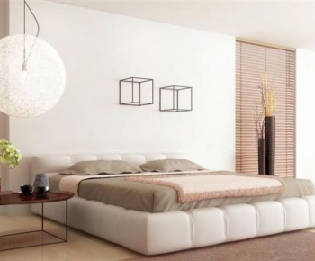 Modern Double Bed-ID:230012987