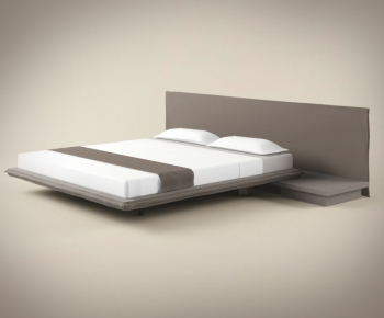 Modern Double Bed-ID:497438568