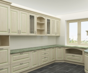 European Style Kitchen Cabinet-ID:610064191