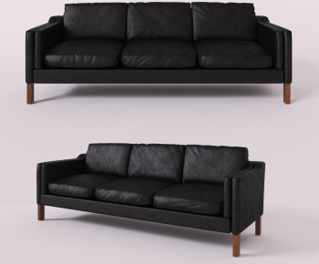 Modern Three-seat Sofa-ID:794144559