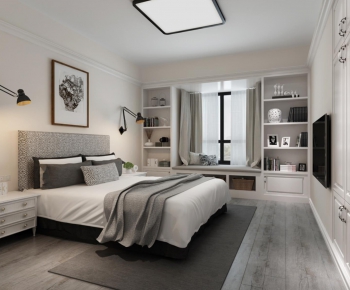 Modern Nordic Style Bedroom-ID:304628118