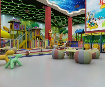 Modern Children's Amusement Park-ID:365949291
