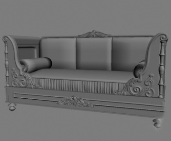 European Style Three-seat Sofa-ID:864166985