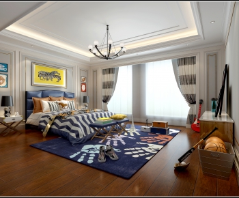 American Style Boy's Room And Son's Room-ID:158690534