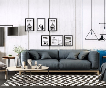 Modern Nordic Style Sofa Combination-ID:825695735