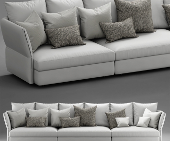 Modern Three-seat Sofa-ID:421286361