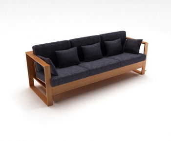 Modern Three-seat Sofa-ID:985361427