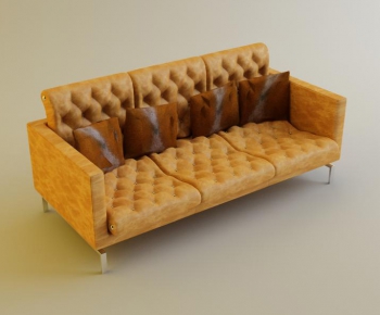 Modern Three-seat Sofa-ID:294825383