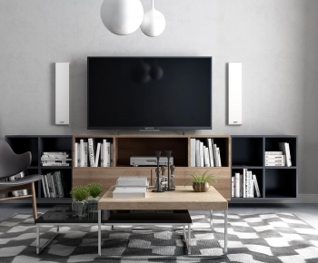 Modern Nordic Style TV Cabinet-ID:808236452