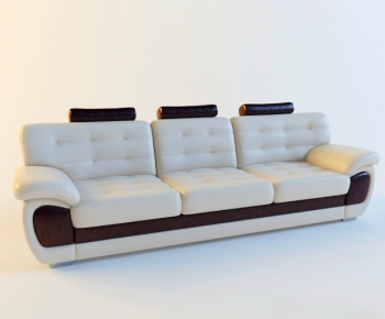 Modern Three-seat Sofa-ID:827409425