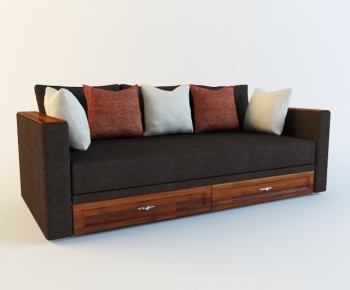 Modern Three-seat Sofa-ID:890668997