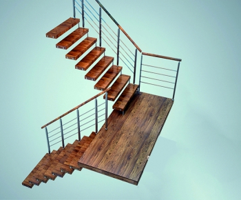 Modern Stair Balustrade/elevator-ID:496555946