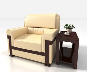 Modern Single Sofa-ID:990528621