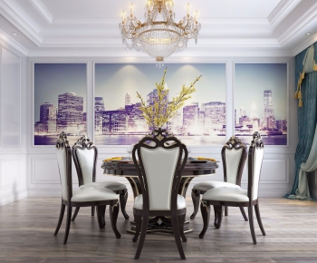 European Style Dining Room-ID:990183519
