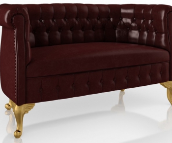 European Style Three-seat Sofa-ID:632464913