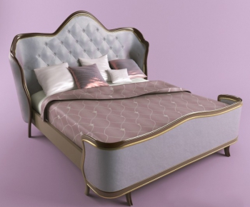 European Style Double Bed-ID:510910116