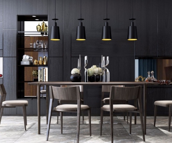 Modern Dining Table And Chairs-ID:159391342
