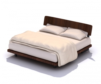 Modern Double Bed-ID:266069935