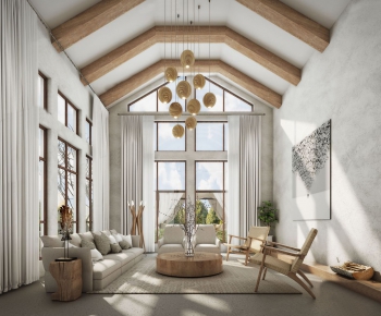 Nordic Style A Living Room-ID:502770327