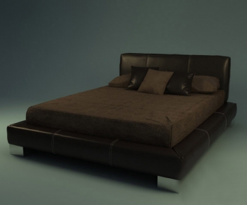 Modern Double Bed-ID:103295735