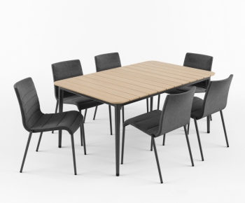 Modern Dining Table And Chairs-ID:739534847