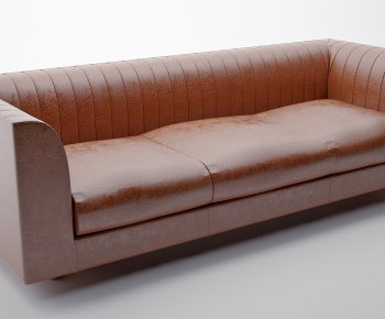 Modern Three-seat Sofa-ID:615578278