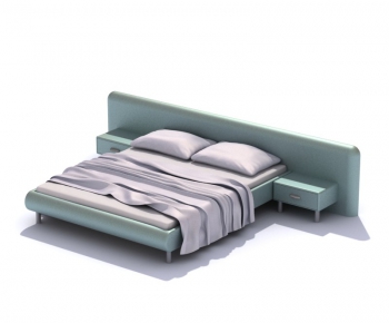 Modern Double Bed-ID:167995999