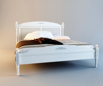American Style Double Bed-ID:581870874