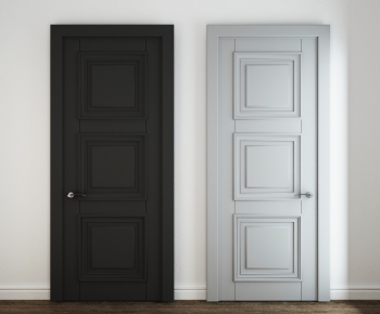 Simple European Style Solid Wood Door-ID:588987568