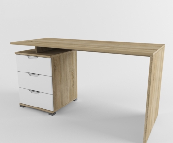 Modern Computer Desk And Chair-ID:851779582