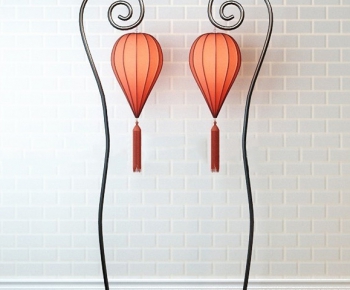 Modern New Chinese Style Floor Lamp-ID:843287689