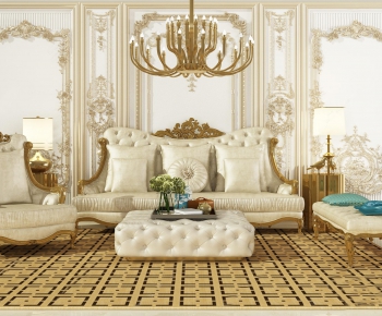 French Style Sofa Combination-ID:166545383