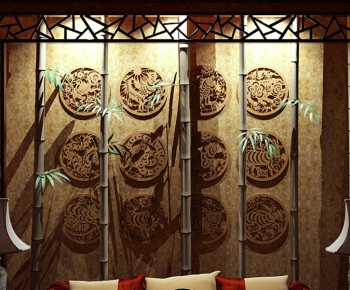 New Chinese Style Wall Decoration-ID:394038531
