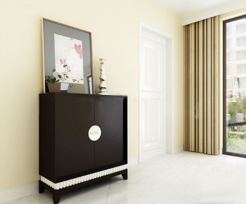 New Classical Style Side Cabinet/Entrance Cabinet-ID:857646725