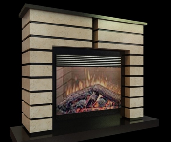 Simple European Style Fireplace-ID:275479529