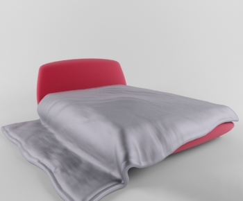 Modern Double Bed-ID:319805326